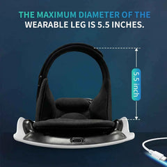 Electric Knee Massager Machine: Portable & Rechargeable Knee Heat Massager