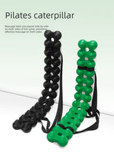 Pilates Caterpillar Spinal Muscle Relaxation Massage Stick Lower Back Stretching Relaxation Muscle Trainer