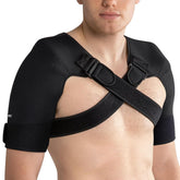 Double Shoulder Brace for Women & Men Shoulder Pain Relief Double Shoulder Support Adjustable Shoulder Brace for Rotator Cuff Frozen Shoulder,AC Joint Pain Relief Shoulder Wrap (XL-Gen2)