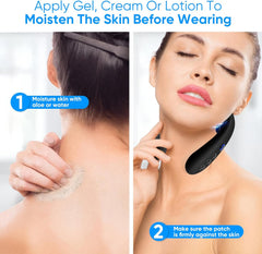 Neck Massager for Pain Relief Deep Tissue,Electric Portable Neck Massager with Heat for Women Men-1, Black-1p