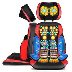 Multi-functional Massage Chair Home Pad Relief Cervical Neck Waist Shoulder Body Pain Massager Cushion Birthday Gift for Elder