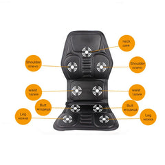 new Car Home Office Full-Body Massage Cushion.Heat Vibrate Mattress.Back Neck Massage Chair Massage Relaxation Car Seat 12V
