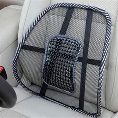 Massage Vent Mesh Lumbar Lower Back Brace Support Car Seat Chair Cushion Pad