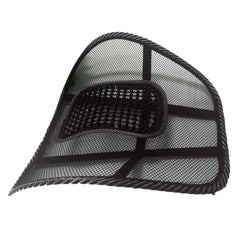Massage Vent Mesh Lumbar Lower Back Brace Support Car Seat Chair Cushion Pad