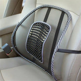 Massage Vent Mesh Lumbar Lower Back Brace Support Car Seat Chair Cushion Pad