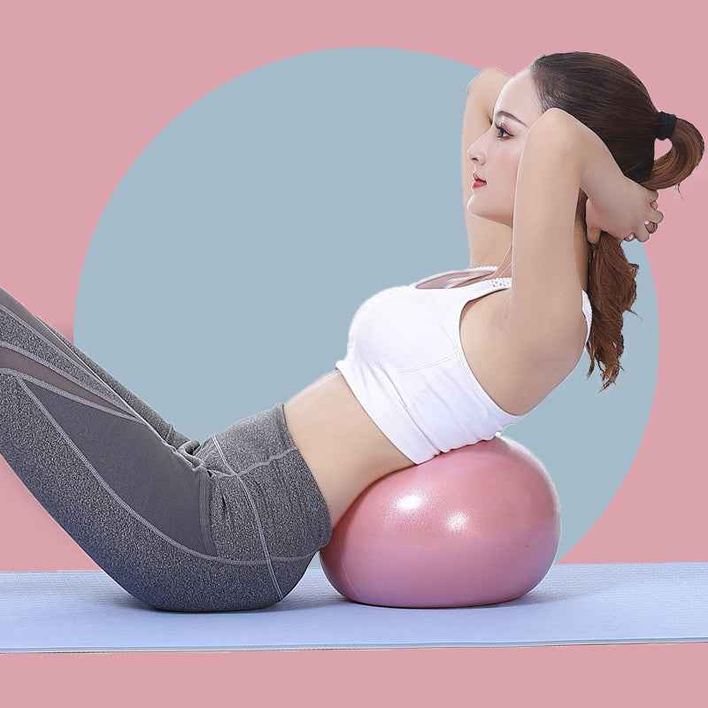 Pilates ball yoga fitness ball thickened explosion-proof postpartum pelvic floor muscle ball 25cm yoga massage ball