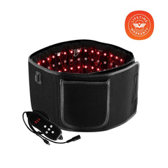 Allevared Pro: 3-in-1 LED Red Light Therapy & Heated Vibration Belt - Portable Infrared Massage Wrap for Muscle Recovery & Daily Comfort
