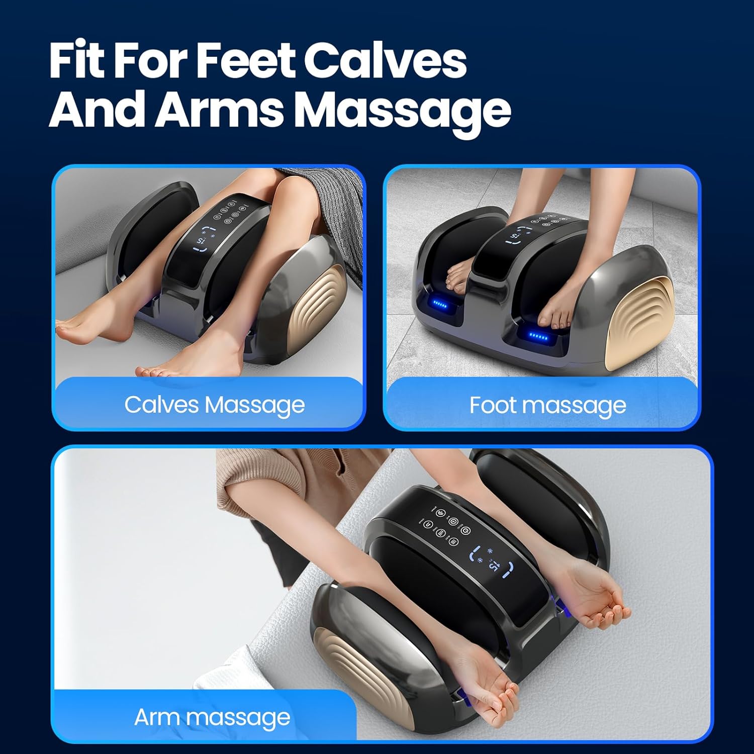 Foot Massager with Heat | Shiatsu Foot Massager Machine