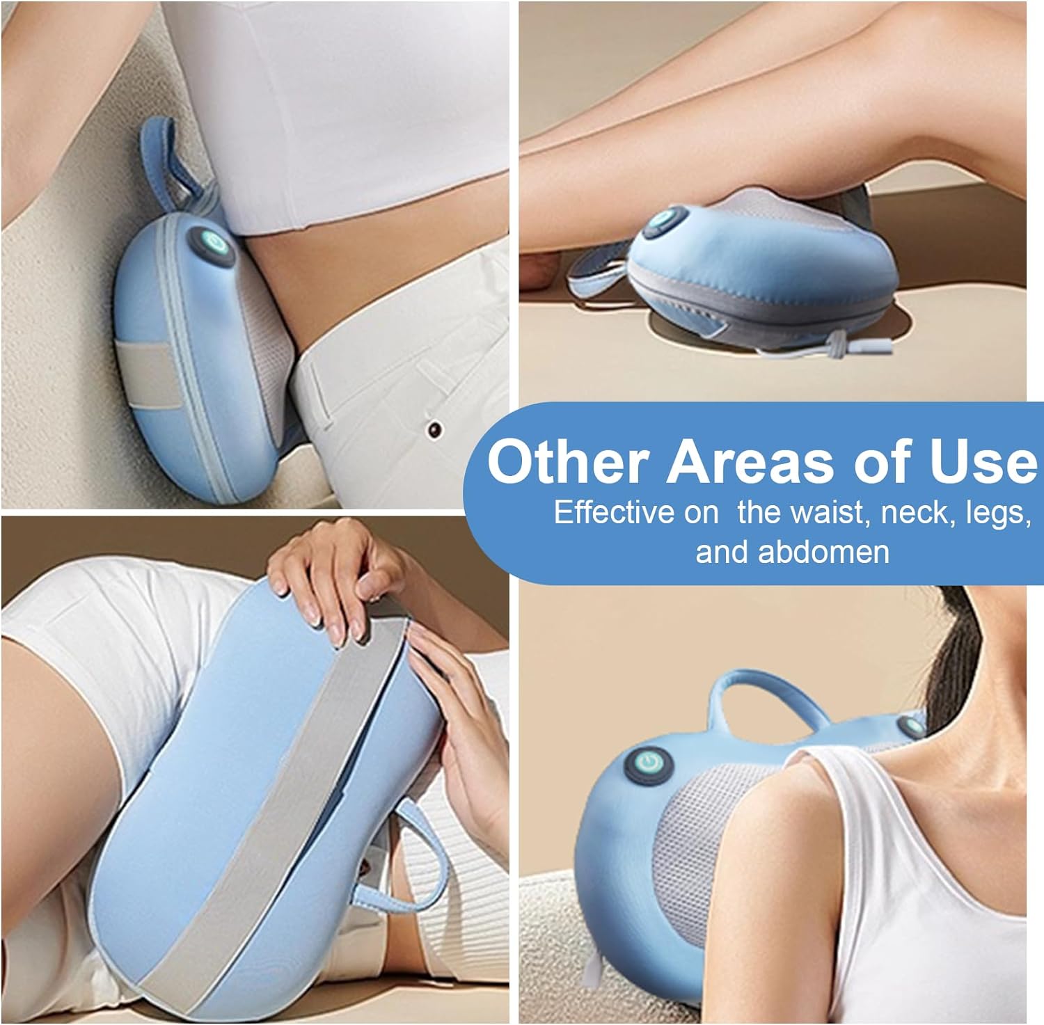 Neck Massager for Pain Relief Deep Tissue | Shiatsu Back and Neck Massager