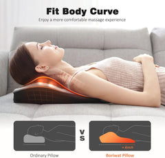 Back Massager with Heat Massagers for Neck and Back | 3D Kneading Massage Pillow for Back