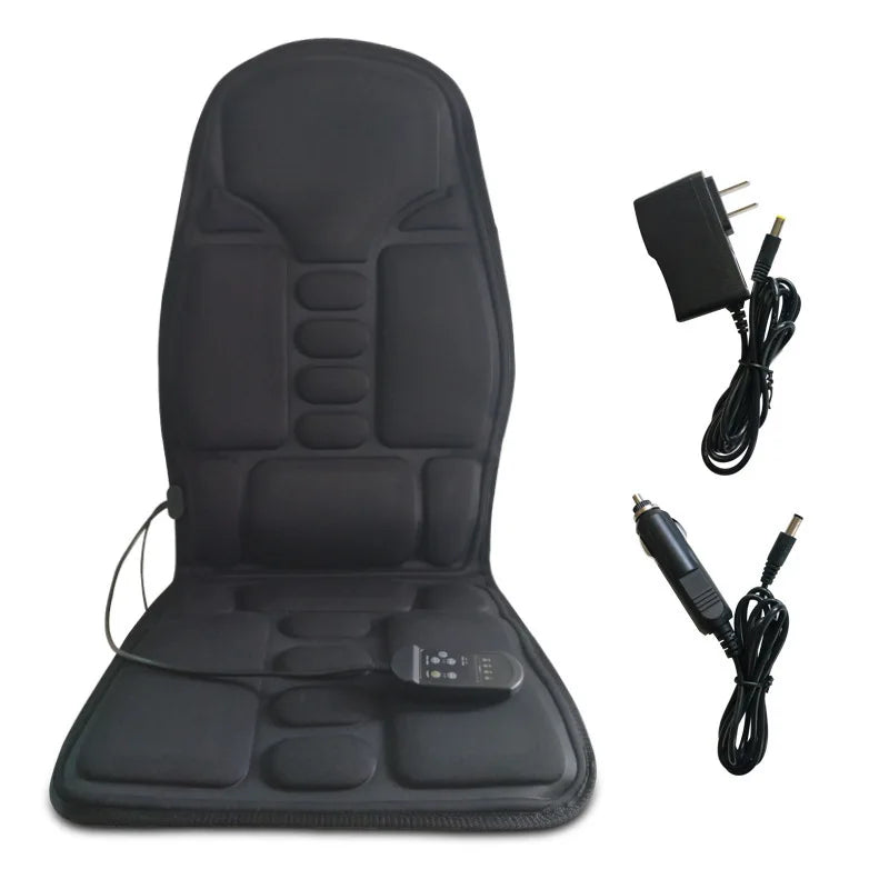 new Car Home Office Full-Body Massage Cushion.Heat Vibrate Mattress.Back Neck Massage Chair Massage Relaxation Car Seat 12V