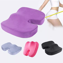 Travel Seat Cushion Coccyx Orthopedic Memory Foam U Seat Massage Chair Cushion Pad Car Office Massage Cushion Home Textile