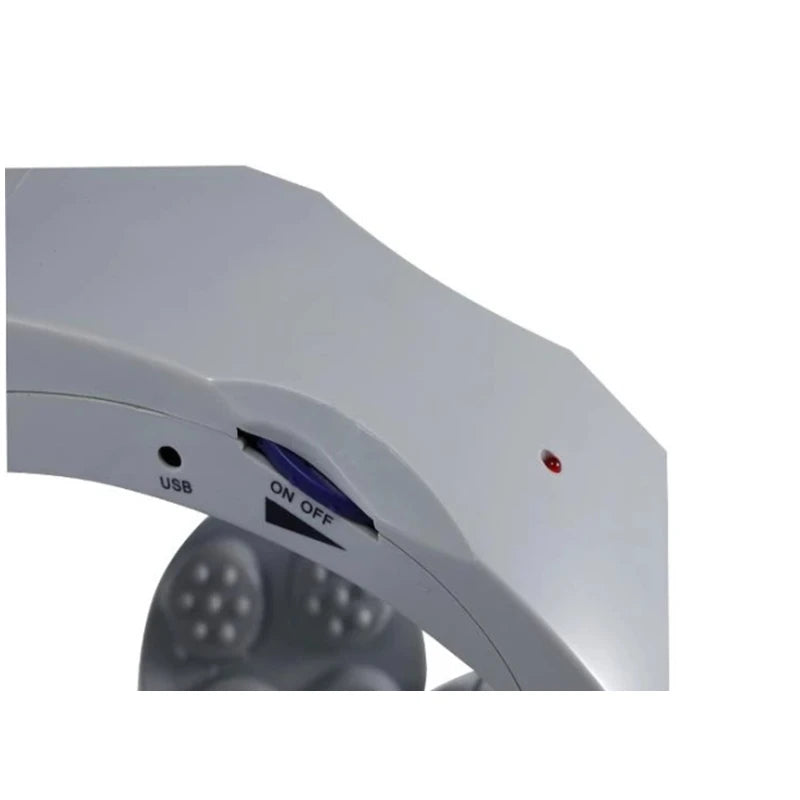 Electric head massage device multifunctional vibration massage machine acupuncture points scalp head massager