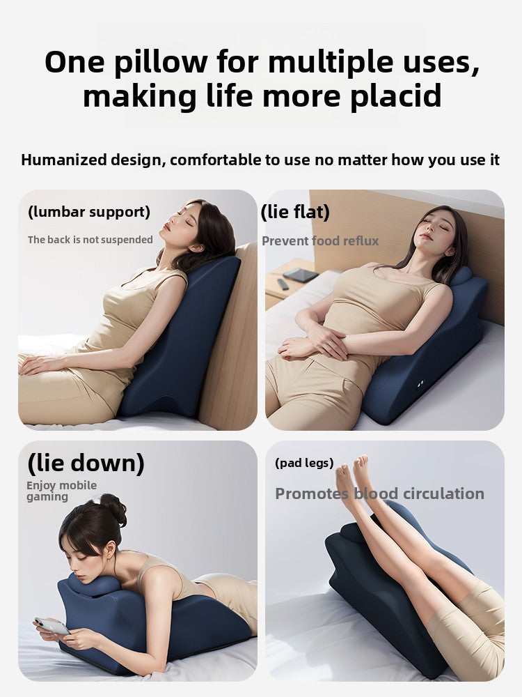 Sleeping on the bed Pillow artifact prone position Shoulder cervical spine waist back full body automatic massage lying cushion instrument