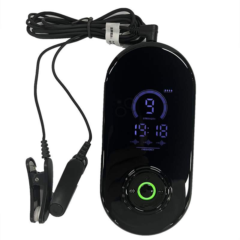 Portable intelligent clip-on ear sleep instrument CES micro-current moderate insomnia improvement massager sleep aid artifact