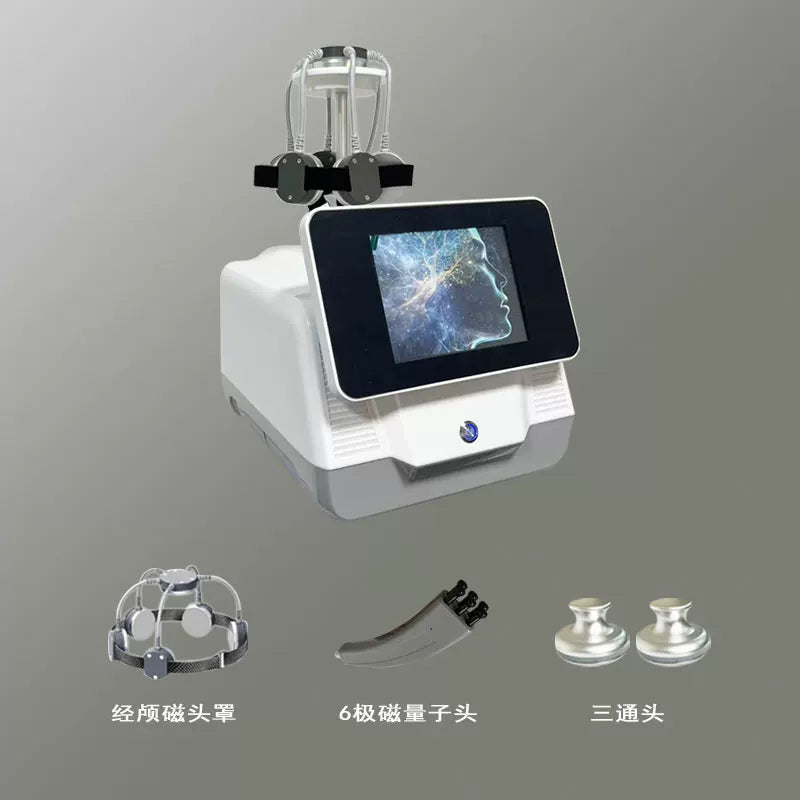 Neck brain 5d brain anti-aging instrument Transcranial magnetic stimulation instrument Household soothing fatigue Meridian dredging auxiliary sleep instrument