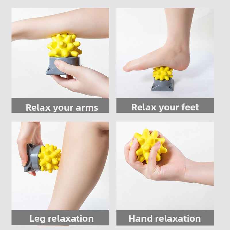 Strengthening Stimulation Releasing Massage Fascia Ball Hedgehog Ball Muscle Relaxation Recovery Yoga Pilates Fitness