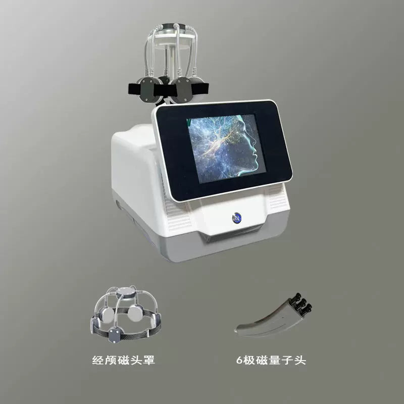 Neck brain 5d brain anti-aging instrument Transcranial magnetic stimulation instrument Household soothing fatigue Meridian dredging auxiliary sleep instrument