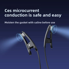 Portable intelligent clip-on ear sleep instrument CES micro-current moderate insomnia improvement massager sleep aid artifact