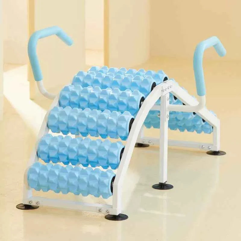 Yoga Wheel Muscle Relaxation Lumbar Soother Pilates Slim Legs Full Body Stretch Massage Open Back Lower Waist Stretcher