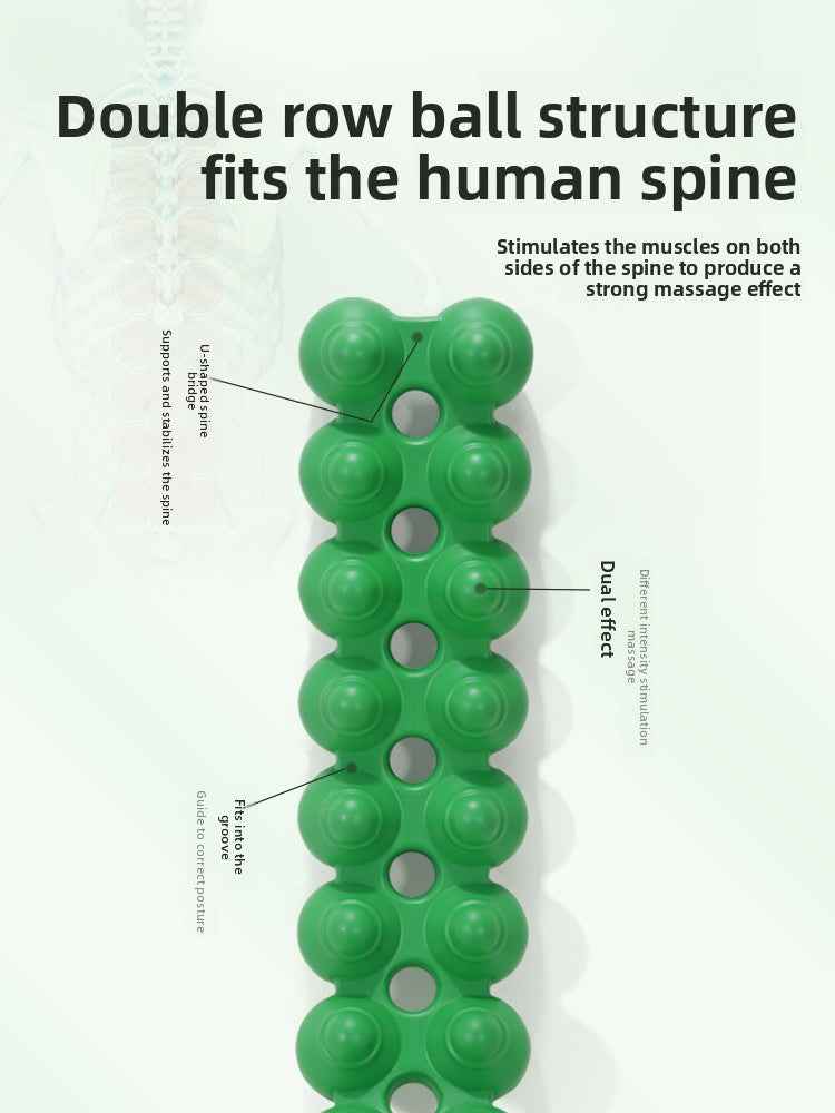 Pilates Caterpillar Spinal Muscle Relaxation Massage Stick Lower Back Stretching Relaxation Muscle Trainer