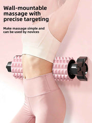 Suction cup foam roller muscle relaxation professional roller mace massage roller stand foam roller back slimming legs