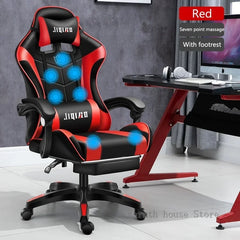 High quality gaming chair RGB light office chair gamer computer chair Ergonomic swivel  Massage Recliner New gamer chairs
