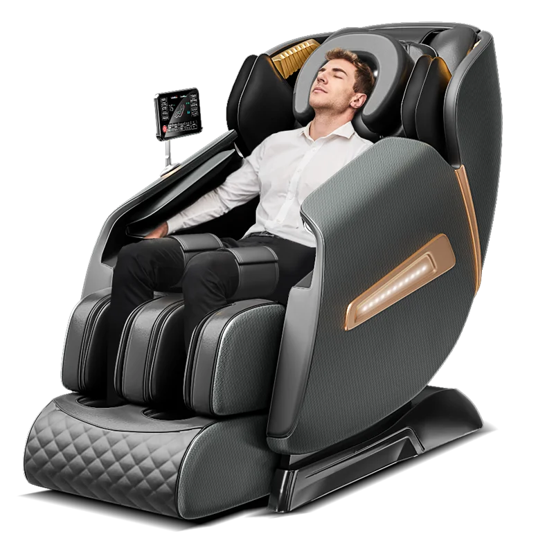 LEK New Design Professional Electric Massage Chair Home Full Body Kneading Zero Gravity Massage Chair with Bluetooth