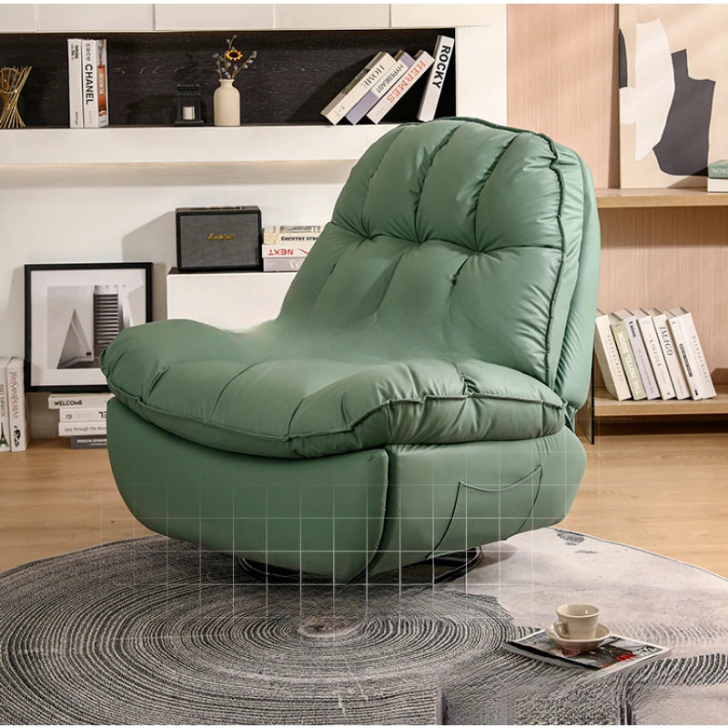 Lazy Sofa Sleeping Living Room Light Luxury Rocking Chair Small Apartment Space Massage Armchair E-Sports Single-Seat Sofa Chair