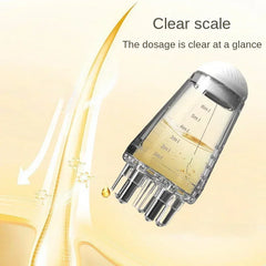 3/6ML Scalp Applicator Liquid Guide Comb for Hair Growth Serum Oil Nourish Mini Portable Hair Roots Massage Medicine Comb Hair