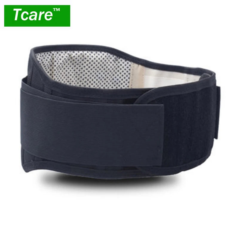 Tcare Adjustable Waist Tourmaline Self Heating Magnetic Therapy Back Waist Support Belt Lumbar Brace Massage Band Health Care