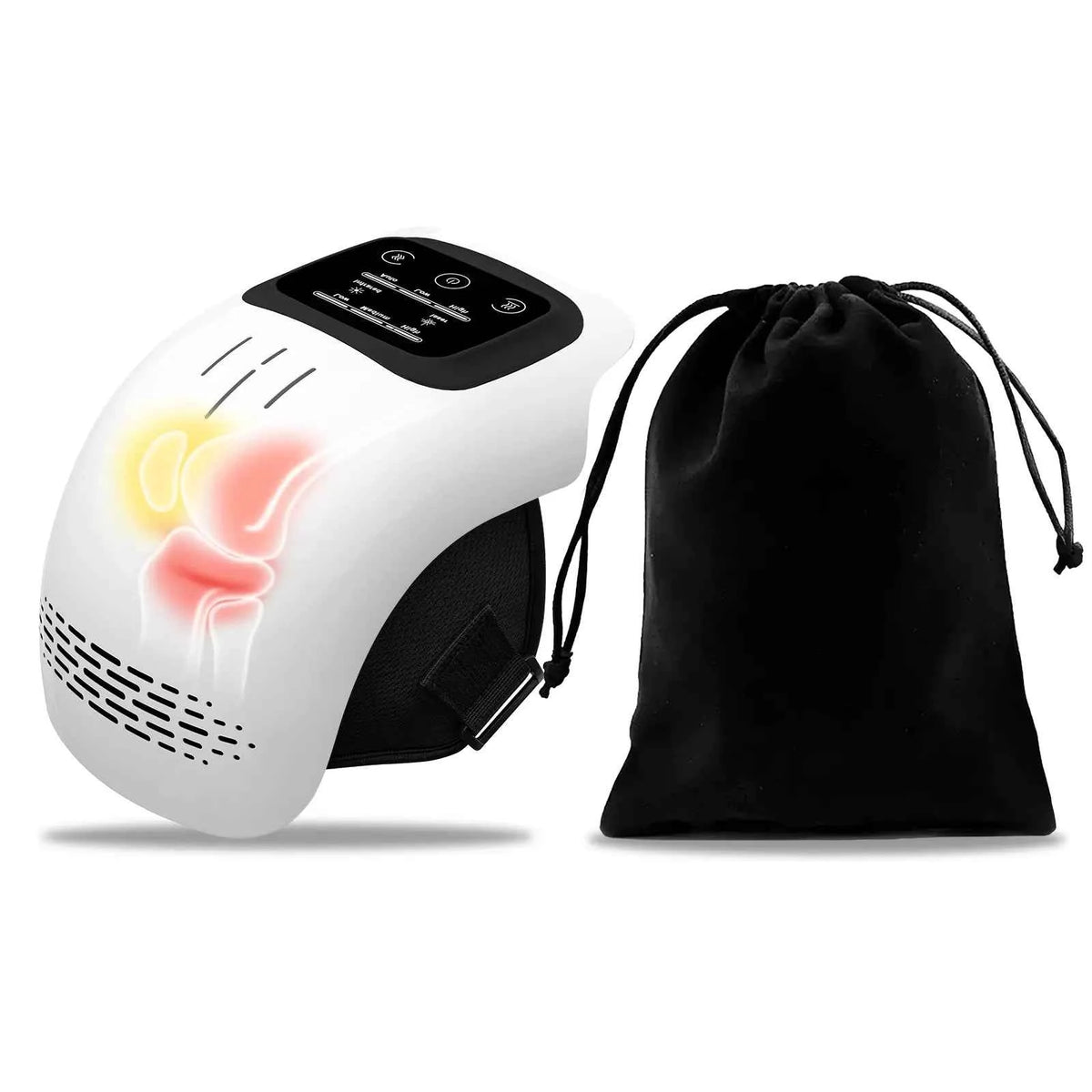 Electric Knee Massager Machine: Portable & Rechargeable Knee Heat Massager