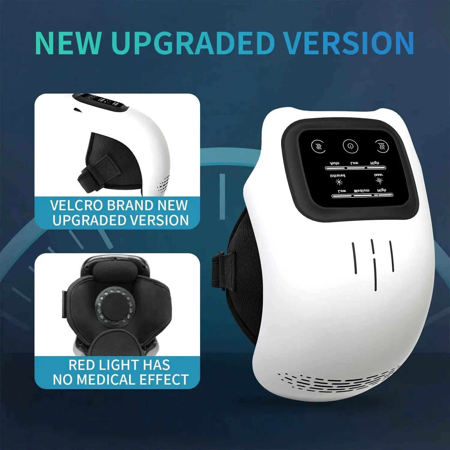 Electric Knee Massager Machine: Portable & Rechargeable Knee Heat Massager