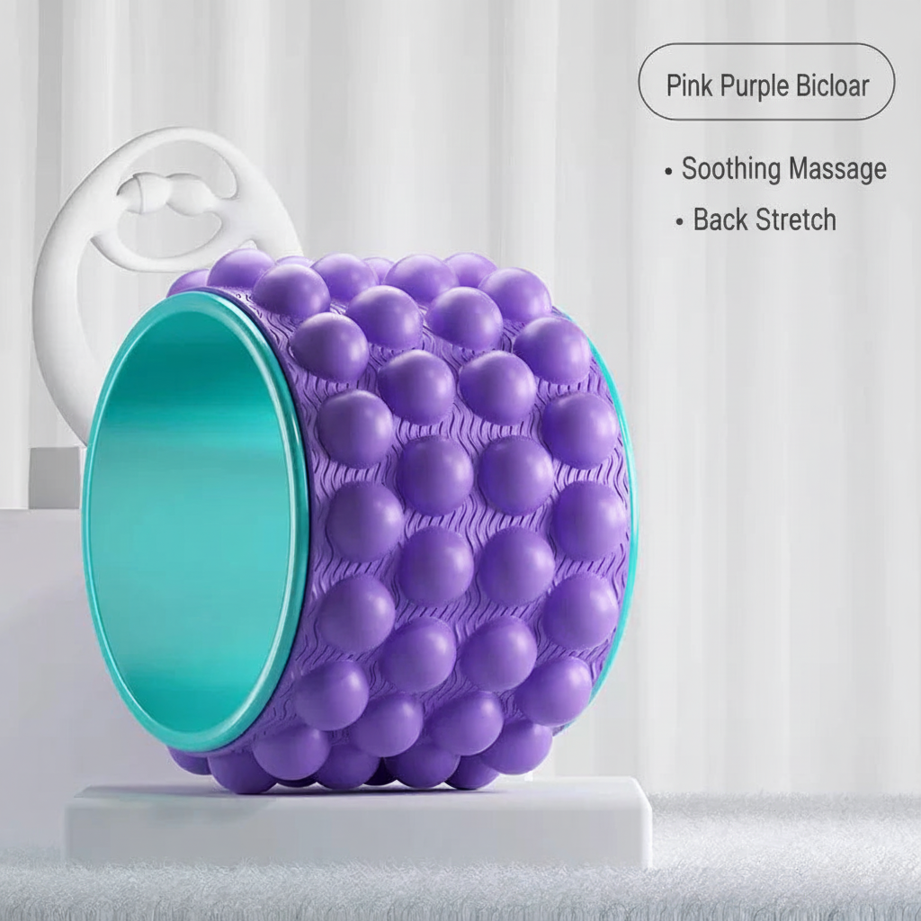 Yoga Roller Open Shoulder Massage Artifact Beginner Pilates Ring Professional Fitness Home