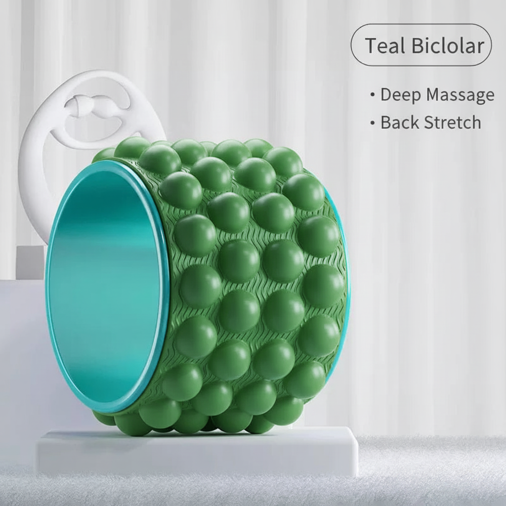 Yoga Roller Open Shoulder Massage Artifact Beginner Pilates Ring Professional Fitness Home
