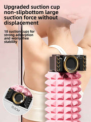 Suction cup foam roller muscle relaxation professional roller mace massage roller stand foam roller back slimming legs